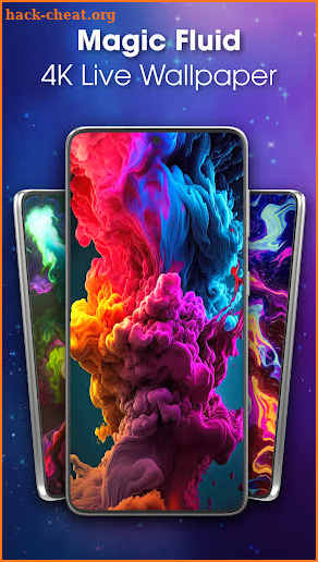 Magic Fluid live wallpaper 4D screenshot