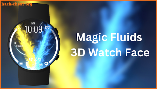 Magic Fluids - 3D Watch Face screenshot