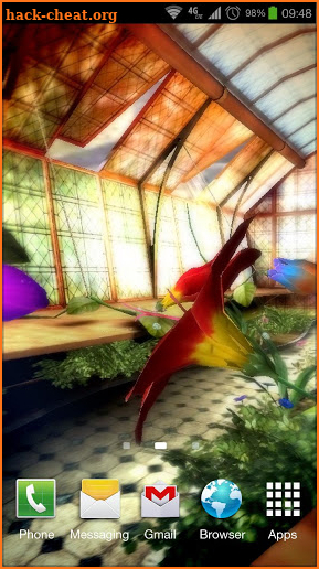 Magic Greenhouse 3D Pro lwp screenshot