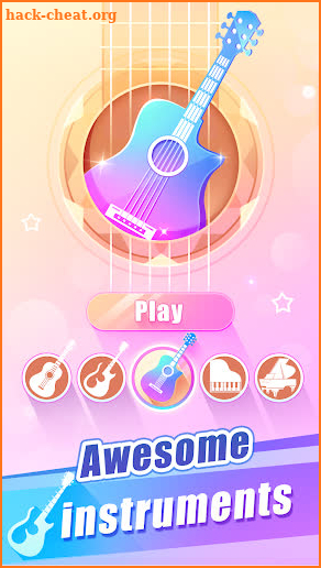 Magic Guitar Tiles screenshot