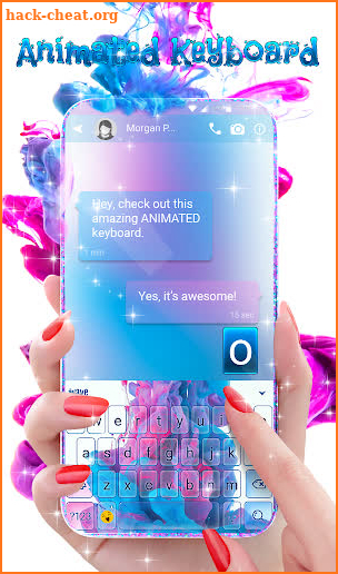 Magic Ink Live Wallpaper & Animated Keyboard screenshot