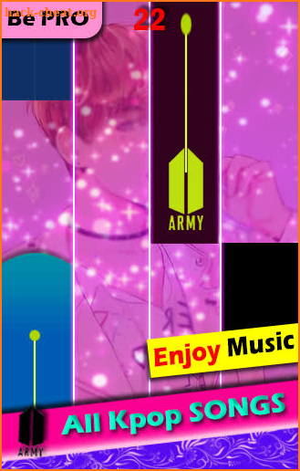 🎹 Magic kpop bts Piano Tiles 2019 🎶 screenshot