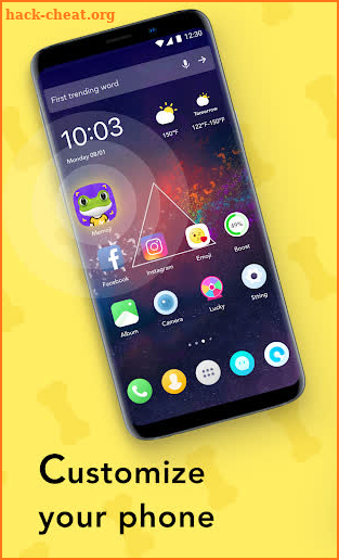 Magic Launcher - Memoji & 3D Theme, Live Wallpaper screenshot