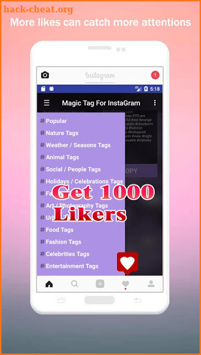 Magic Likes For Instagram screenshot