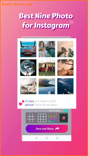 Magic Likes Story Saver for Instagram & Best Nine screenshot