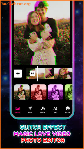 Magic Love Effect Photo Video Editor screenshot