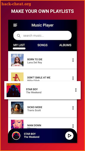 Magic Music Player - SMN screenshot