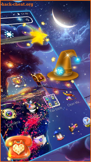 Magic Night Theme screenshot