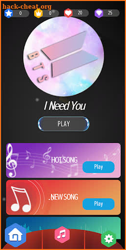 Magic Piano Tiles 4 BTS Songs screenshot