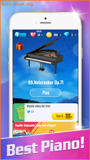 Magic Piano Tiles BTS screenshot