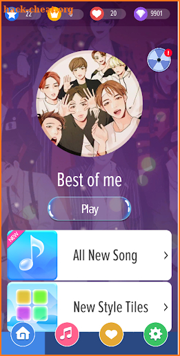 Magic Piano Tiles BTS - New Songs 2018 screenshot