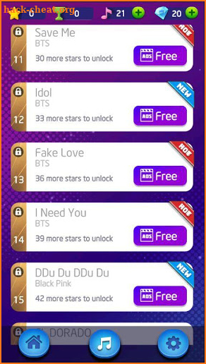 Magic Piano Tiles, Kpop Music screenshot