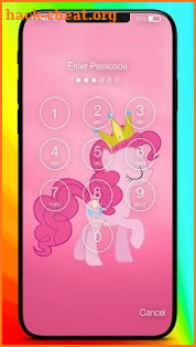 Magic Pinkie Pie Smiling Pony Wallpaper App Lock screenshot