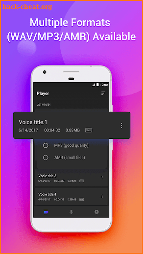 Magic Recorder-Smart for Music, Audio & Voice Memo screenshot