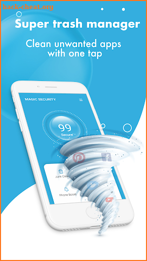 Magic Security - Free One-Tap Booster & Cleaner screenshot