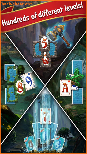 Magic Solitaire TriPeaks Cards Adventure screenshot