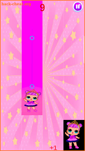 Magic surprise doll game piano screenshot