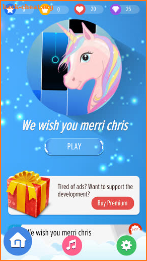 Magic Unicorn Piano tiles - Magic Tiles Hot Songs screenshot