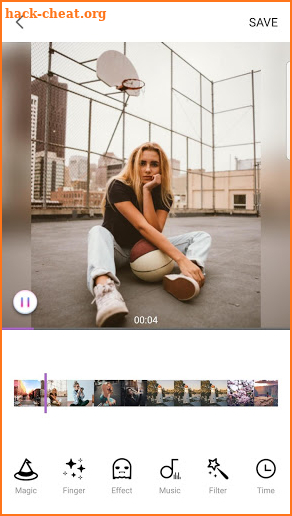 Magic Video Editor & Video Maker with Music Editor screenshot