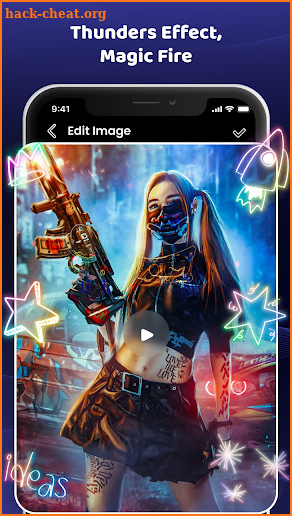 Magic Video Editor : Video Maker & Face Retouch screenshot