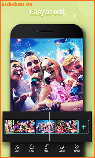 Magic Video Editor,Music,Cut,Effect ❤️Video Maker screenshot