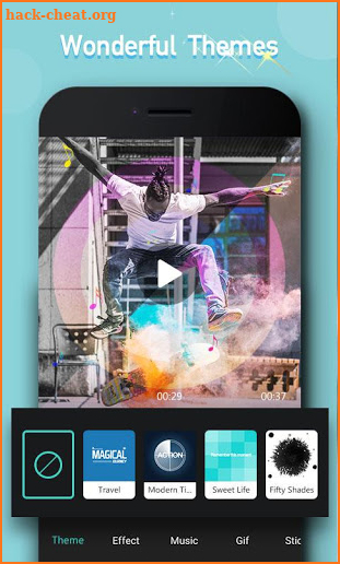 Magic Video Editor,Music,Cut,Effect ❤️Video Maker screenshot