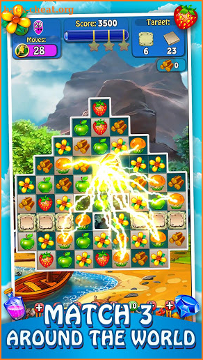 MAGICA TRAVEL AGENCY – Free Match 3 Puzzle Game screenshot