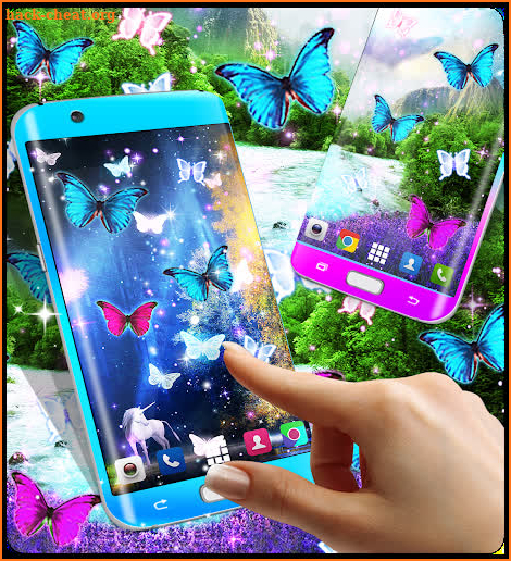 Magical forest live wallpaper screenshot