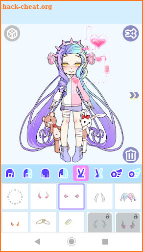 Magical Girl Dress Up: Pastel Monster Avatar screenshot