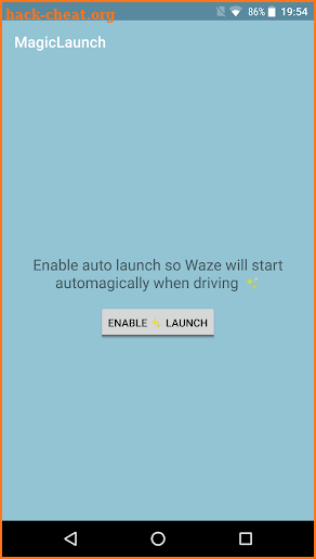 MagicLauncher for Waze screenshot