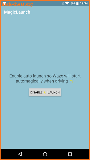 MagicLauncher for Waze screenshot