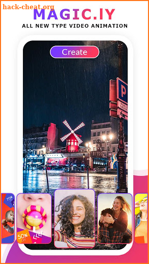 Magic.ly : Video Status Maker - Photo Video Editor screenshot