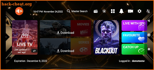 MAGICTV SMART PLAYER screenshot