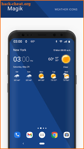 Magik weather icons screenshot