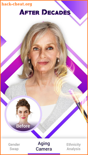 Magikoly – Face Editor, Aging & Ethnicity Analyzer screenshot