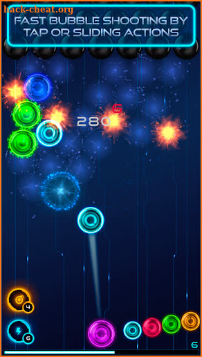 Magnetic balls: Neon screenshot