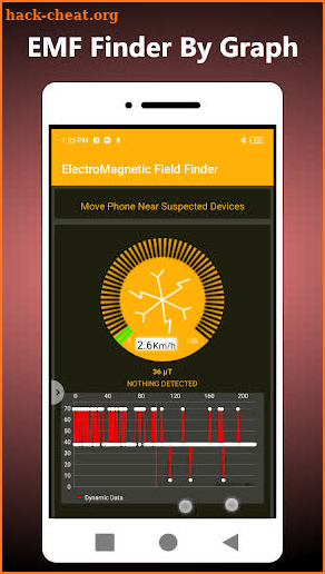 Magnetic Field Detector screenshot