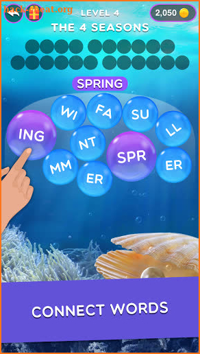 Magnetic Words - Search & Connect Word Game screenshot