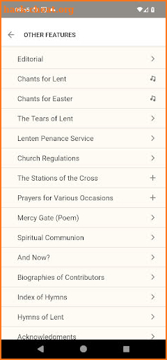 Magnificat Lenten 2024 screenshot