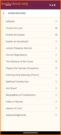 Magnificat Lenten 2025 screenshot