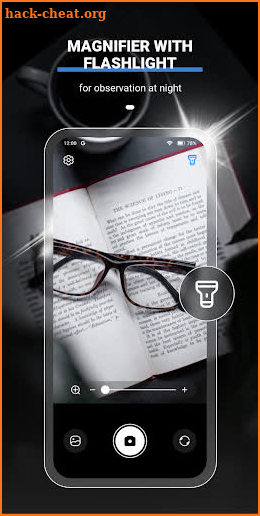 Magnifier -Camera + Flashlight screenshot