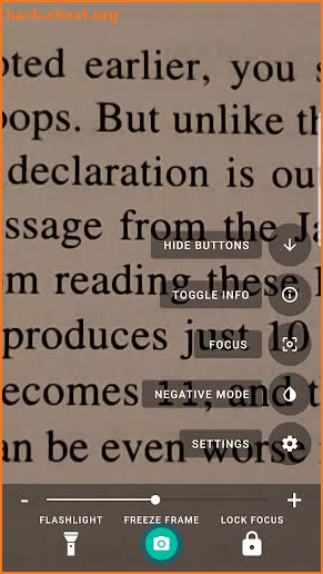 MagnifierPlus: Magnifying Glass Plus Flashlight screenshot