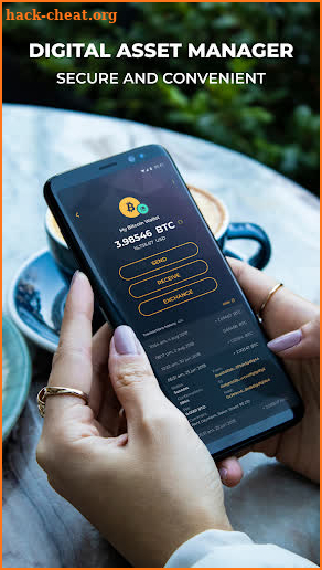 Magnum Cryptocurrency Wallet screenshot