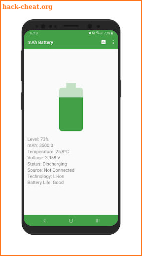 mAh Battery Pro screenshot