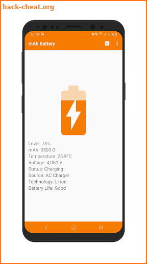 mAh Battery Pro screenshot