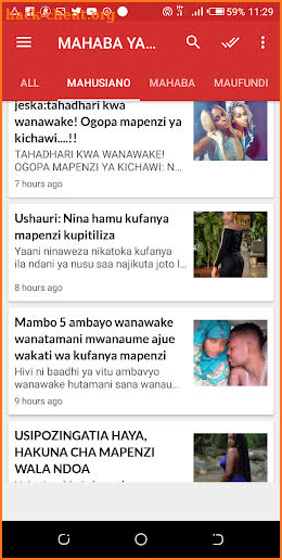 MAHABA YA CHUMBANI screenshot