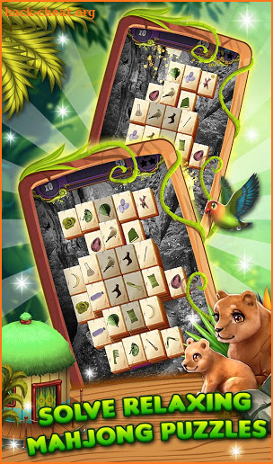 Mahjong Animal World - HD Mahjong Solitaire screenshot