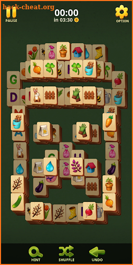 Mahjong Blossom Solitaire screenshot