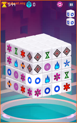 Mahjong Dimensions 2 screenshot