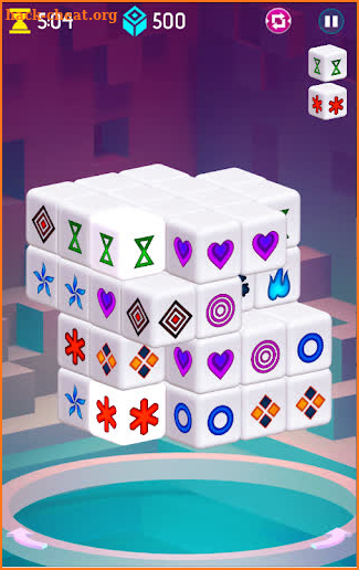 Mahjong Dimensions 2 screenshot